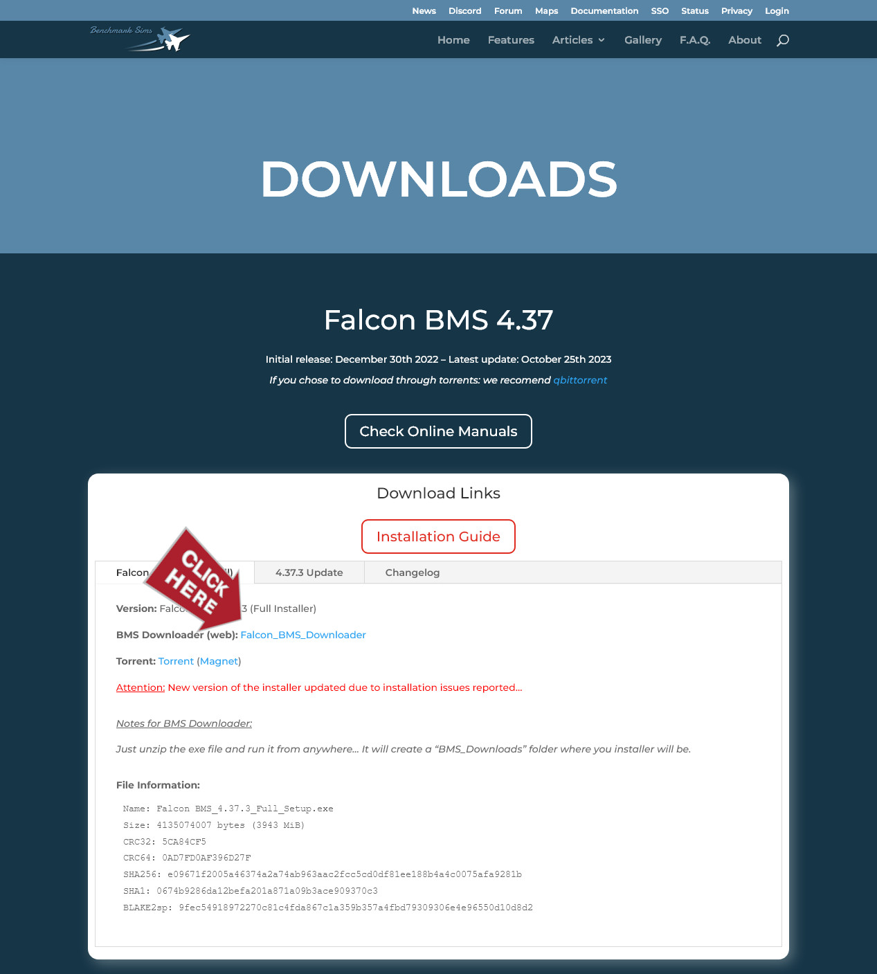 Falcon BMS Installation Guide | Osean Air Force 8492nd Squadron